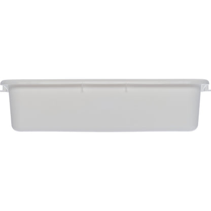 Carlisle N4401002 20" x 15" x 5" White Comfort Curve Tote Box
