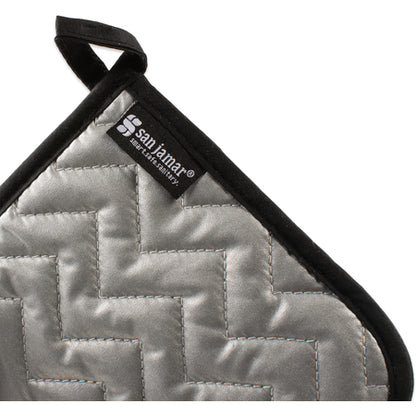 San Jamar 802SPH White Poly/Cotton Blend