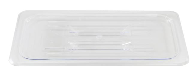 Omcan 80011 Clear Polycarbonate Solid Cover for 1/9 size Food Pans