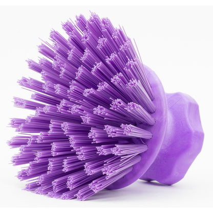 Carlisle 42395EC68 5" Purple Round Scrub Brush