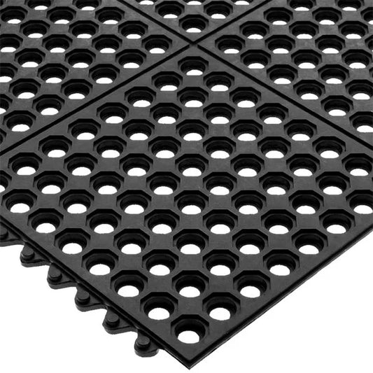 San Jamar KM1140 Black Connect-A-Mat