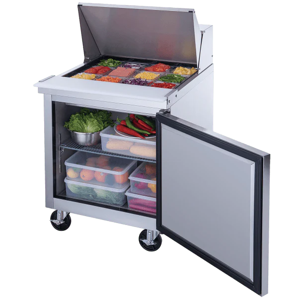 New Air NPT-029-MSA 29" Mega Top Salad/Sandwich Prep Table