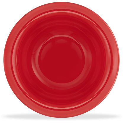 Carlisle 3304005 8 oz Red Sierrus Melamine Rimmed Bowl