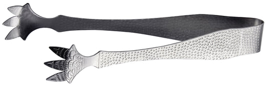 Winco ICT-7 7" Stainless Steel Textured Ice Tong