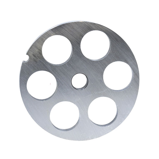 Omcan 17071 #32 One Notch/Round Carbon Steel Hubless Machine Plate, 25mm (1")