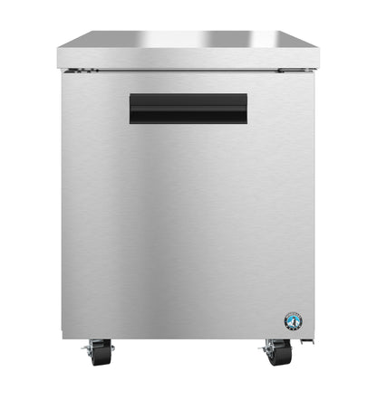 Hoshizaki UR27B One Section Stainless Doors Undercounter Refrigerator