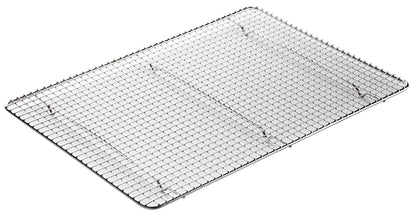 Winco PGWS-1216 12" X 16-1/2" Stainless Steel Pan Grate for Half-size Sheet Pan