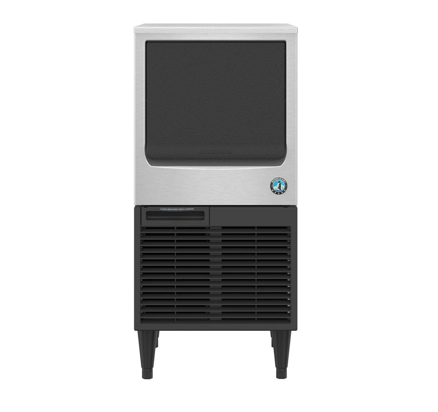 Hoshizaki KM-81BAJ Crescent Cuber Icemaker, Air-cooled, Built in Storage Bin