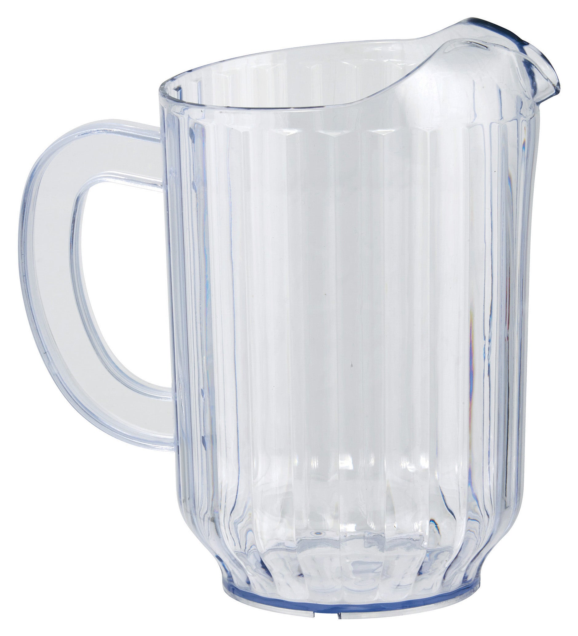 Winco WPS-60 60oz. Clear Plastic Water Pitchers (4pcs/pack)
