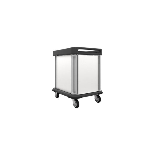 Dinex DXSU2T1D10 10 Trays (2 Trays per slide) Single Door Stainless Steel TQ Supreme Cart