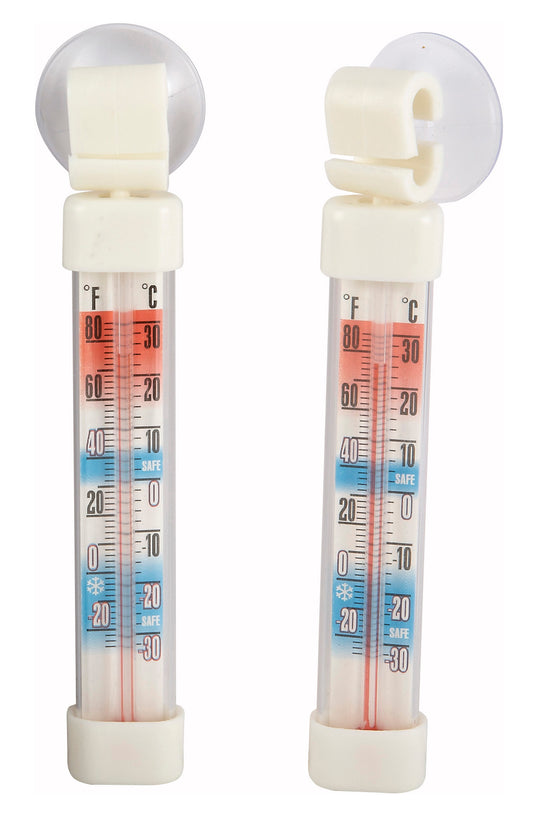 Winco TMT-RF1 Freezer/Refrig Thermometer with Suction Cup (2pc/pk)