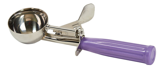 Winco ICD-16P Size 16 Purple Ice Cream Disher, Allergen Free