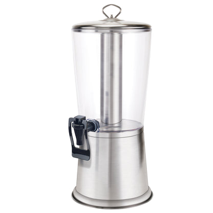 Winco 904 2-1/4 Gallon Stainless Steel Beverage Dispenser