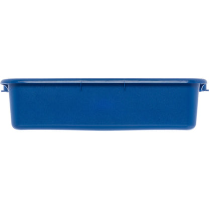 Carlisle N4401014 20" x 15" x 5" Blue Comfort Curve Tote Box