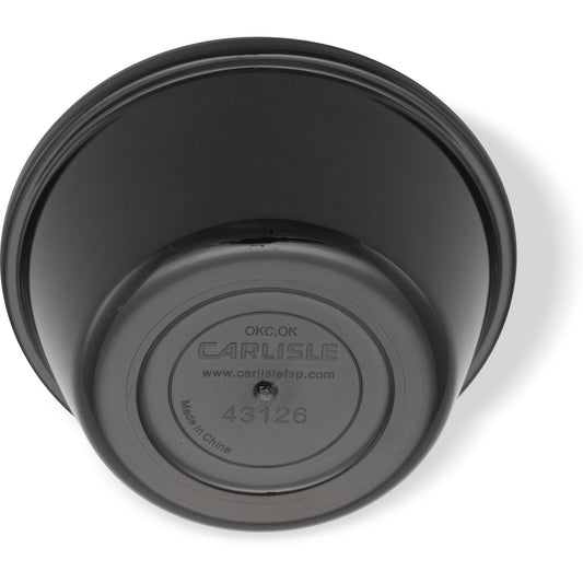 Carlisle 4312603 6 oz Black SAN Smooth Ramekin
