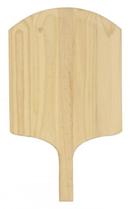 Omcan 80603 14" x 16" Wooden Pizza Peel with 24" Over-all Length