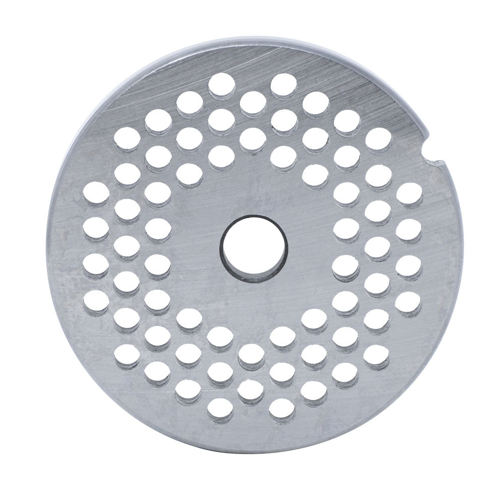 Omcan 11236 #12 One Notch/Round Carbon Steel Hubless Machine Plate, 3.5mm (1/8")