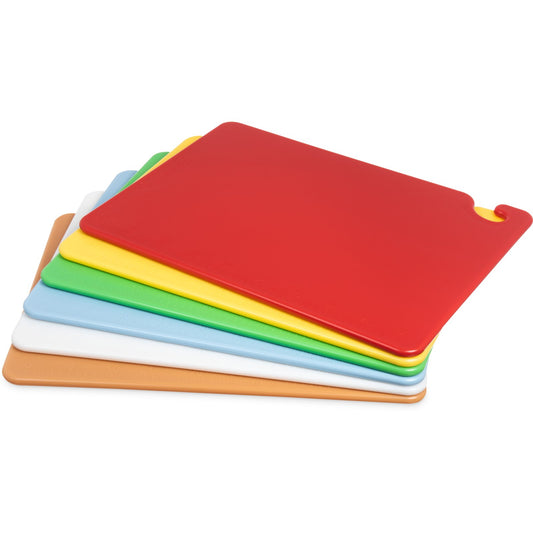 San Jamar CB1520KC 15" x 20" x 0.5" Cut-N-Carry Cutting Board