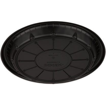 Dinex DXHHPL903 9" Black High Heat Disposable Plate (500/cs)