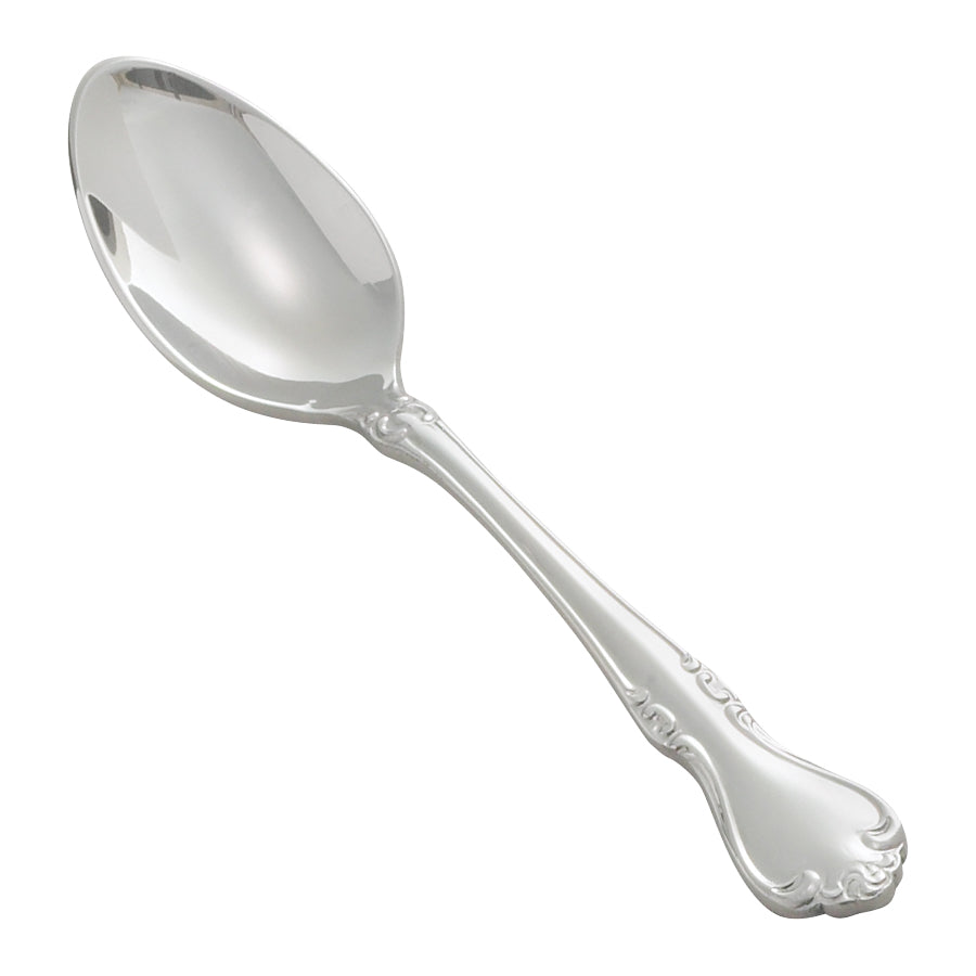 Winco 0039-09 Chantelle Demitasse Spoon, Extra Heavyweight