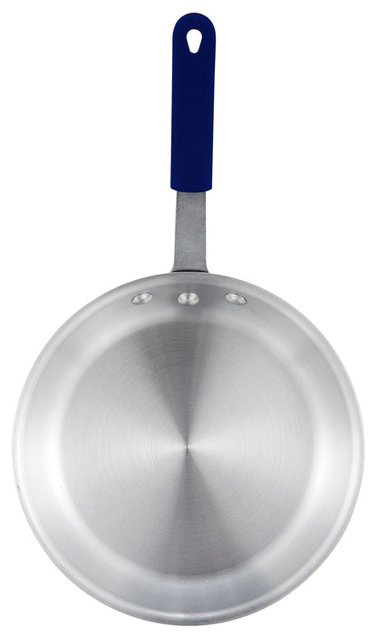 Winco AFP-8A-H 8" Natural Finish Aluminum Gladiator Fry Pan w/ Sleeve