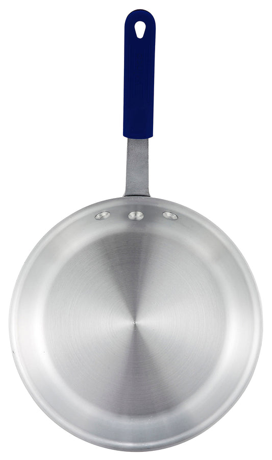 Winco AFP-8A-H 8" Natural Finish Aluminum Gladiator Fry Pan w/ Sleeve