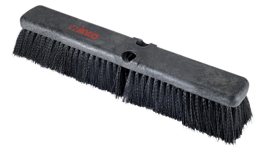 Winco BRFF-18K Black Bristles Fine/Medium Sweep Floor Sweep Head (Only)