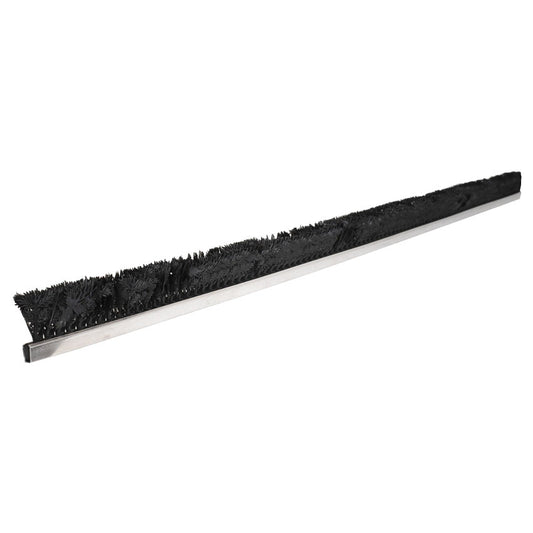 Omcan 10796 1" x 30" Black Parsley Runner with Clip