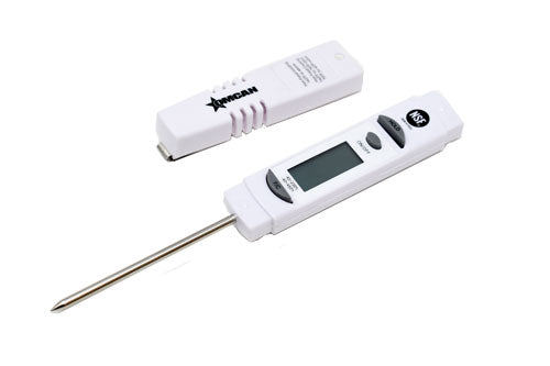 Omcan 47203 1 1/4" Digital Thermometer LCD with Protective Sleeve