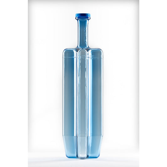 San Jamar RCU128 128 oz Blue Rapi-Kool Chill Utensil