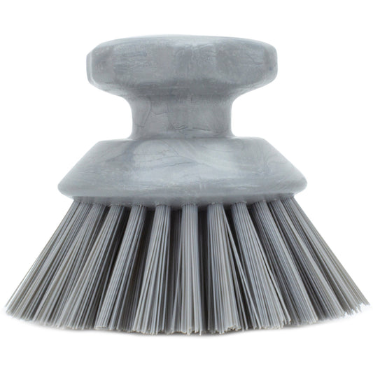 Carlisle 42395EC23 5" Gray Round Scrub Brush
