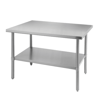 Thorinox DSST-3018-SS 30" x 18" Stainless Steel Work Table with Stainless Steel Undershelf & Legs
