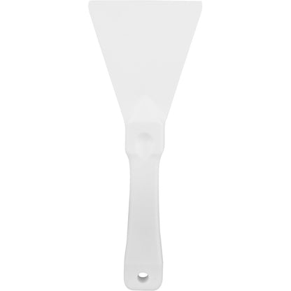 Carlisle 40230EC02 3" White Plastic Handheld Scraper