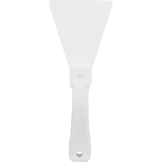 Carlisle 40230EC02 3" White Plastic Handheld Scraper