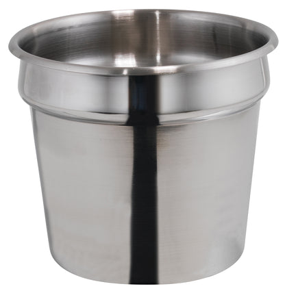 Winco INS-7.0M 7 Qt. Stainless Steel Inset