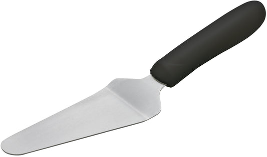 Winco TKP-51 Black Polypropylene Handle Pie Server w/ Offset, 4-5/8" x 2-3/8" Blade