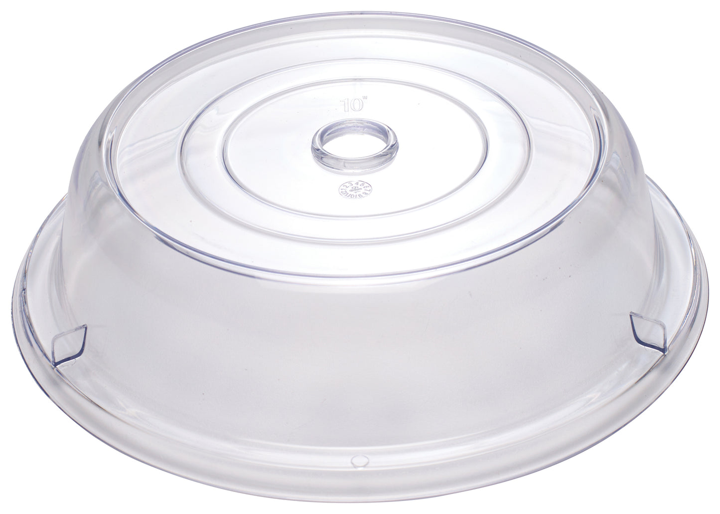 Winco PPCR-10 10" Clear Polycarbonate Plate Cover