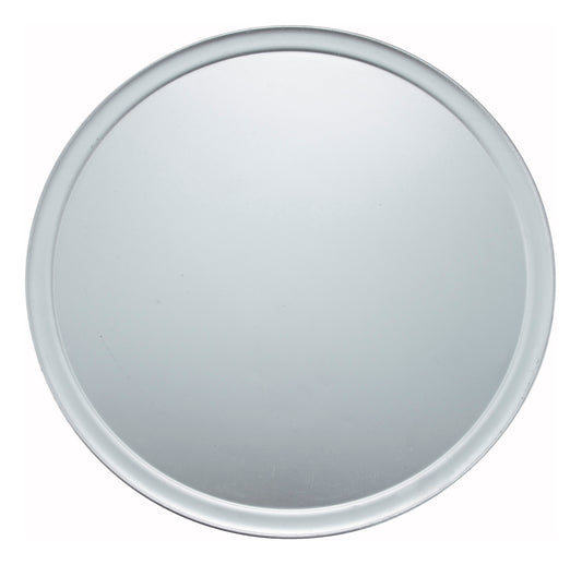 Winco APZT-18 18" Aluminum Wide Rim Pizza Tray