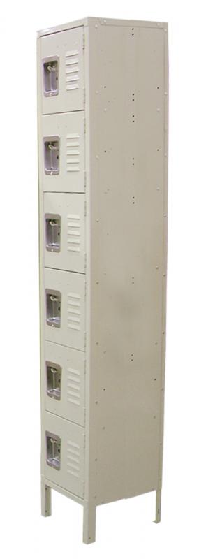 Omcan 13134 Steel Painted 6-Tier Locker