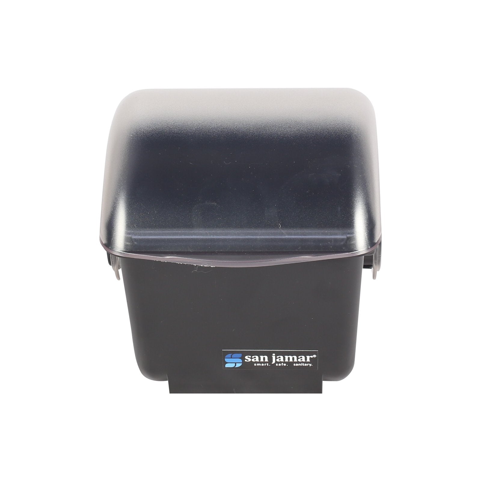 San Jamar BD2001 2 Qt Black Mini Dome Condiment Center