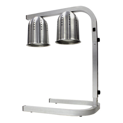 Winco EHL-2 Two 250W Bulbs Heat Lamp