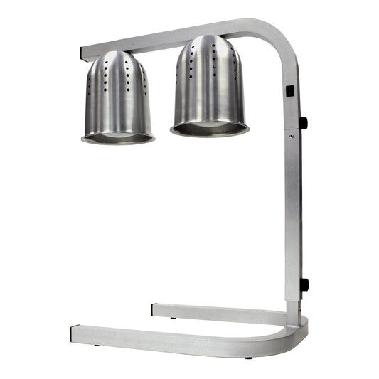 Winco EHL-2 Two 250W Bulbs Heat Lamp