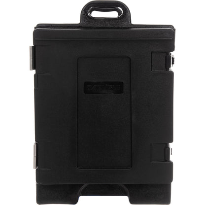 Carlisle PC300N03 Black Cateraide Front Loading 5 Full Size Insulated Food Pan Carrier