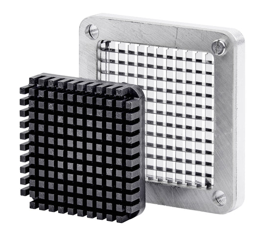 Winco HCD-250BK 1/4" Replacement Blade & Block for HCD-Series Quick Slice Chopper / Dicer