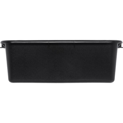Carlisle N4401103 20" x 15" x 7" Black Comfort Curve Tote Box