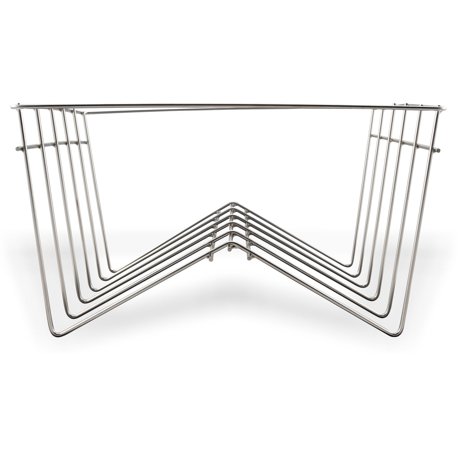 Dinex DX1173XC10 8" x 17.50" x 10.50" Stainless Steel Drying Cradle Insert for 1173 Series