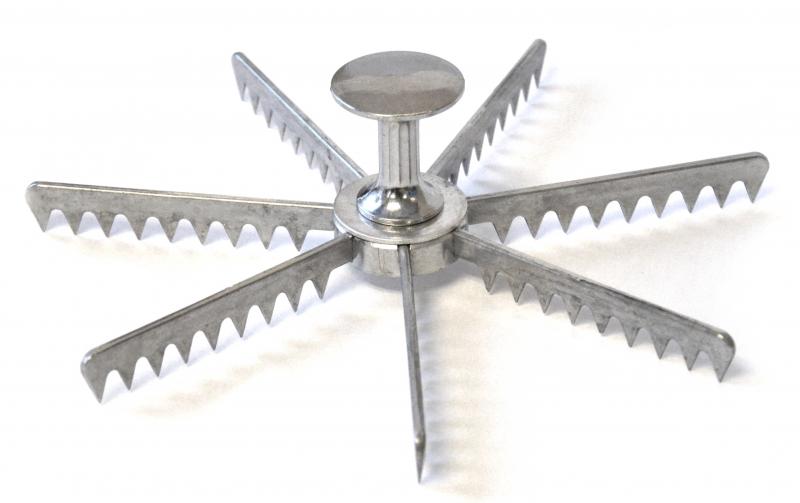 Omcan 34862 7-Slice Pie Marker