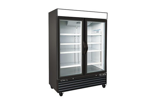 Kool-It KGF-48 54" Double Glass Door Merchandiser Freezer