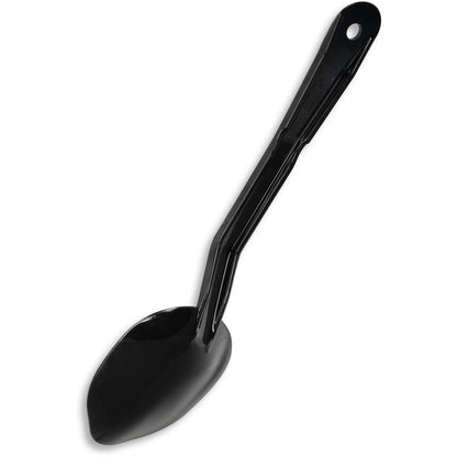 Carlisle 441503 11" Black High Heat Plastic Solid High Heat Serving Spoon