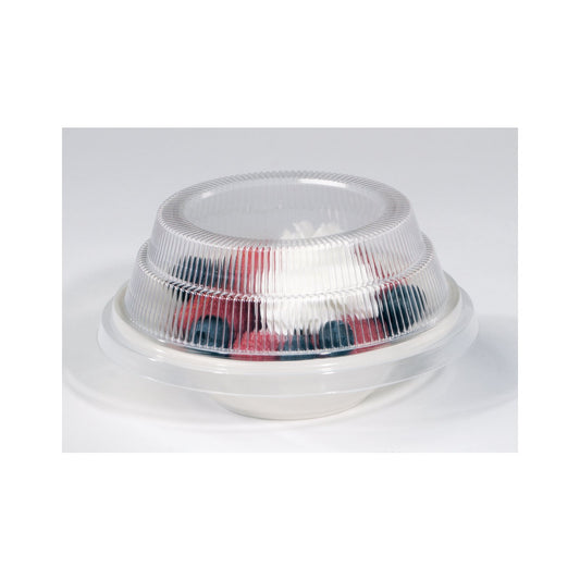 Dinex DX11880174 5.88" Clear Disposable Dome Lid (500/cs)